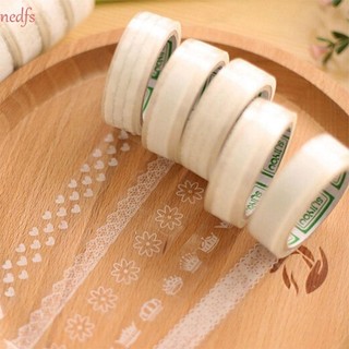 Băng NEDFS DIY Dán Đồ dùng văn phòng trong suốt Ren