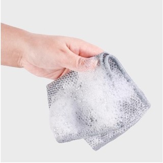 Combo 4 Khăn lau bếp , rẻ rửa bát sợi kim loại siêu việt