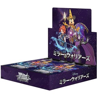 [From Japan]- Weiss Schwarz Booster Pack Disney Mirror Warriors Box
