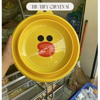Chậu gấp gọn hình con vịt vàng, siêu xinh