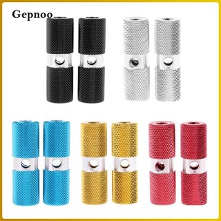 [Cuticate] Xi lanh hợp kim nhôm BMX Trục trước phía sau Chân chốt xe đạp màu đen