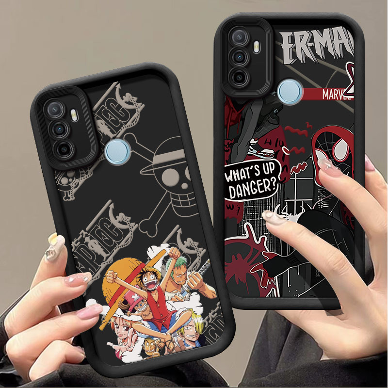 ốp lưng oppo a53 2020 Ốp điện thoại Anime Spider-Man Cho oppo a53 2020 Ốp lưng oppo a33 2020 bbs
