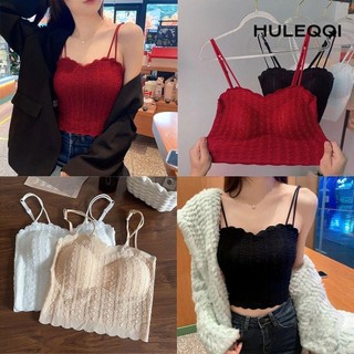 HULEQQI Crop Top Ren Ngọt Ngào