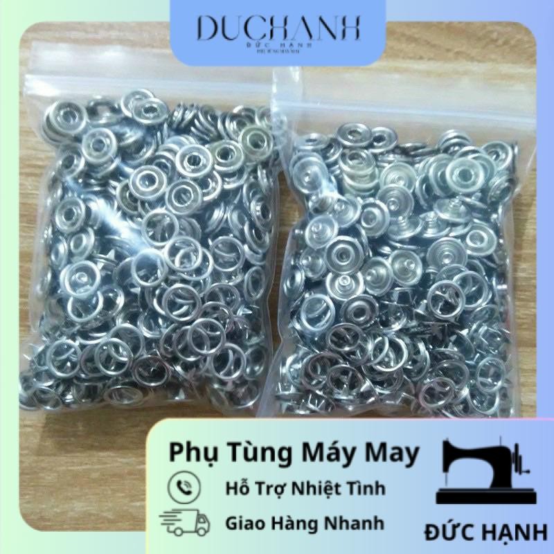 TÚI 200 NÚT KHUY CÚC BẤM QUẦN ÁO ( tức 50 cúc hoàn chỉnh )