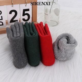 SIRENXI Len Giữ Ấm Thời Trang Mùa Đông