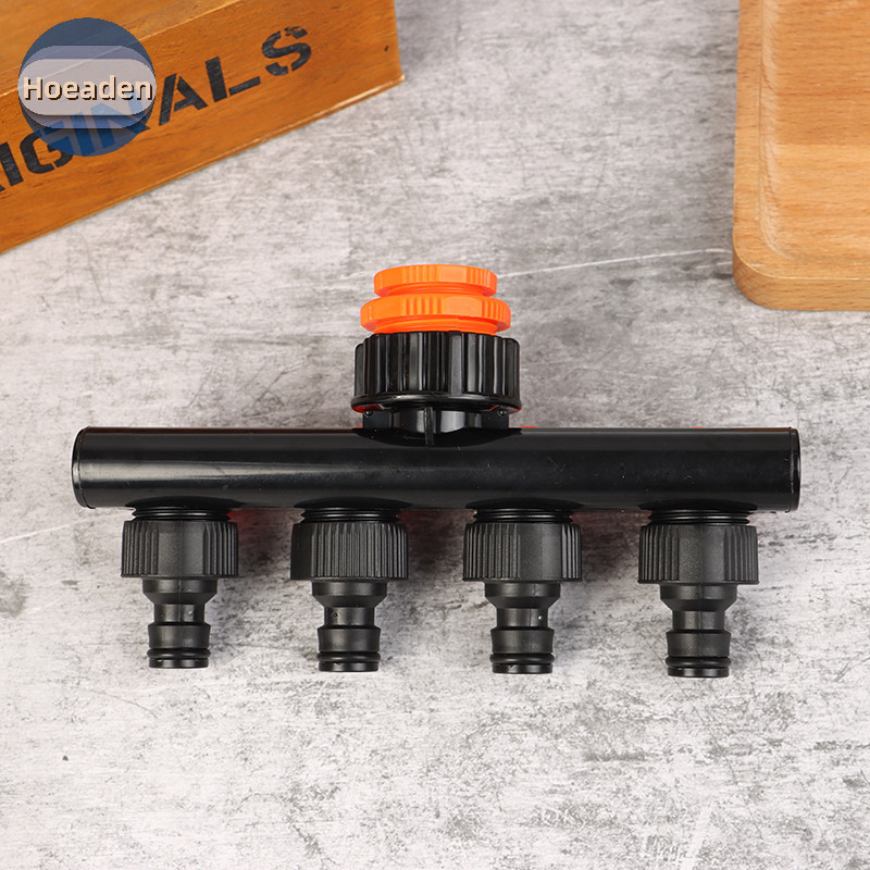 Bộ chia van Hoeaden 1 / 2 ” 3 / 4 "1 ” Đầu nối tưới nước Nhà phân phối Bộ chia vòi 1 đến 4 chiều cho