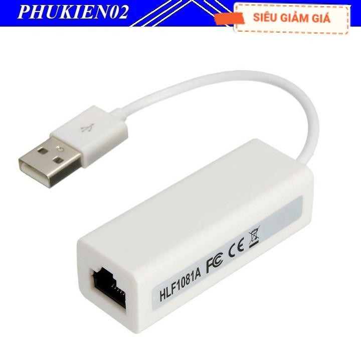 Cáp chuyển đổi USB sang Lan RJ45