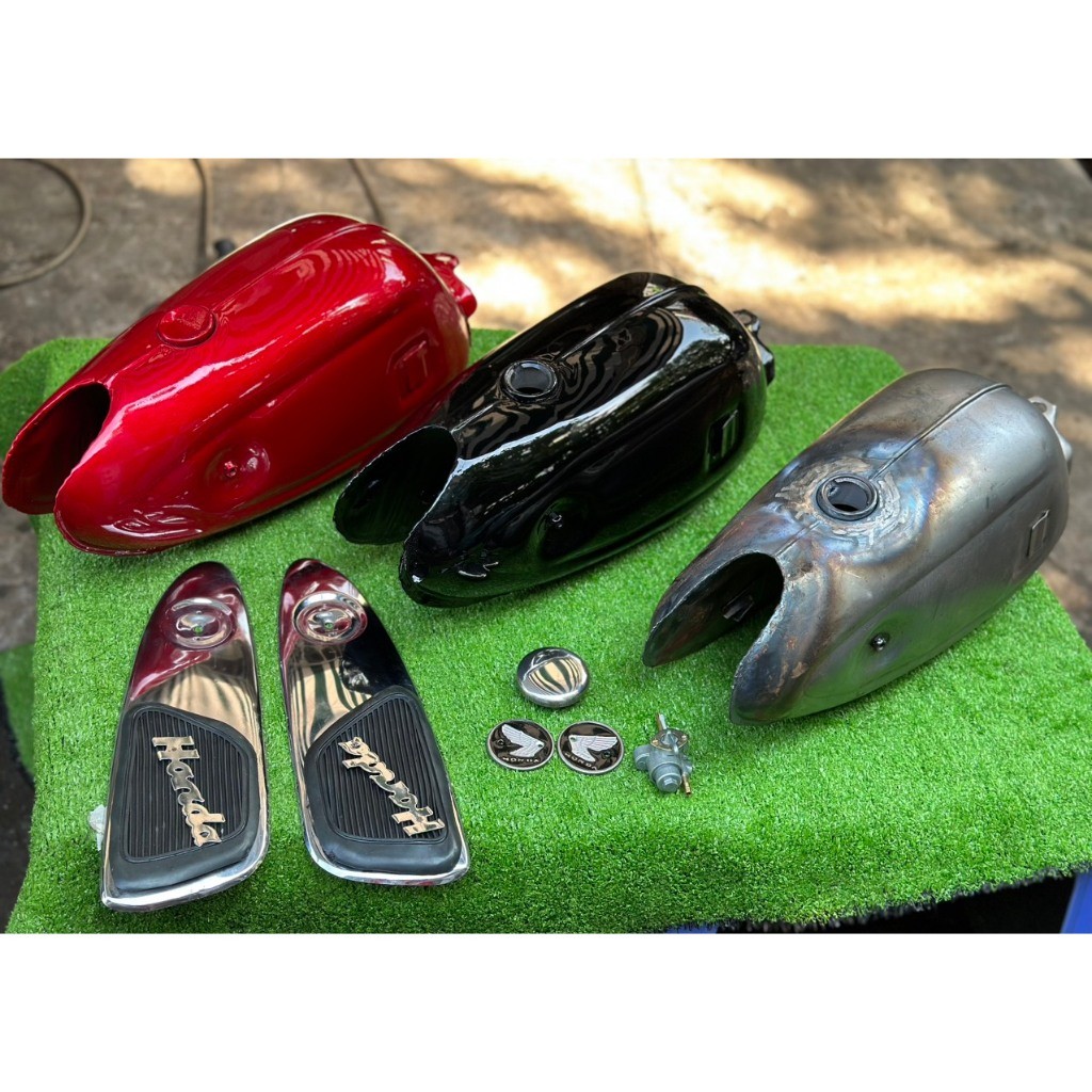 Bình xăng lớn 67 (sơn tĩnh điện). Hàng gia công, dành cho các dòng xe 67 - 68 - CD - CL (Kèm chống ọ