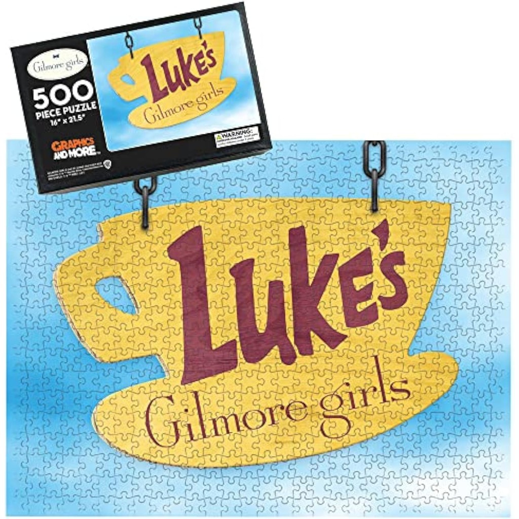 Gilmore Girls Luke 'S Diner Sign Câu đố ghép hình 500 mảnh