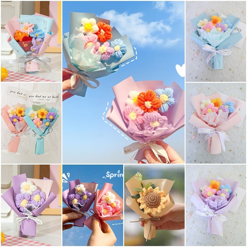 Ngày Của Mẹ INS Móc Hoa Lãng Mạn Nhân Tạo Hoa Cưới Bó Hoa Trang Trí Quà quà tặng mẹ 20/10 quà 20/10 