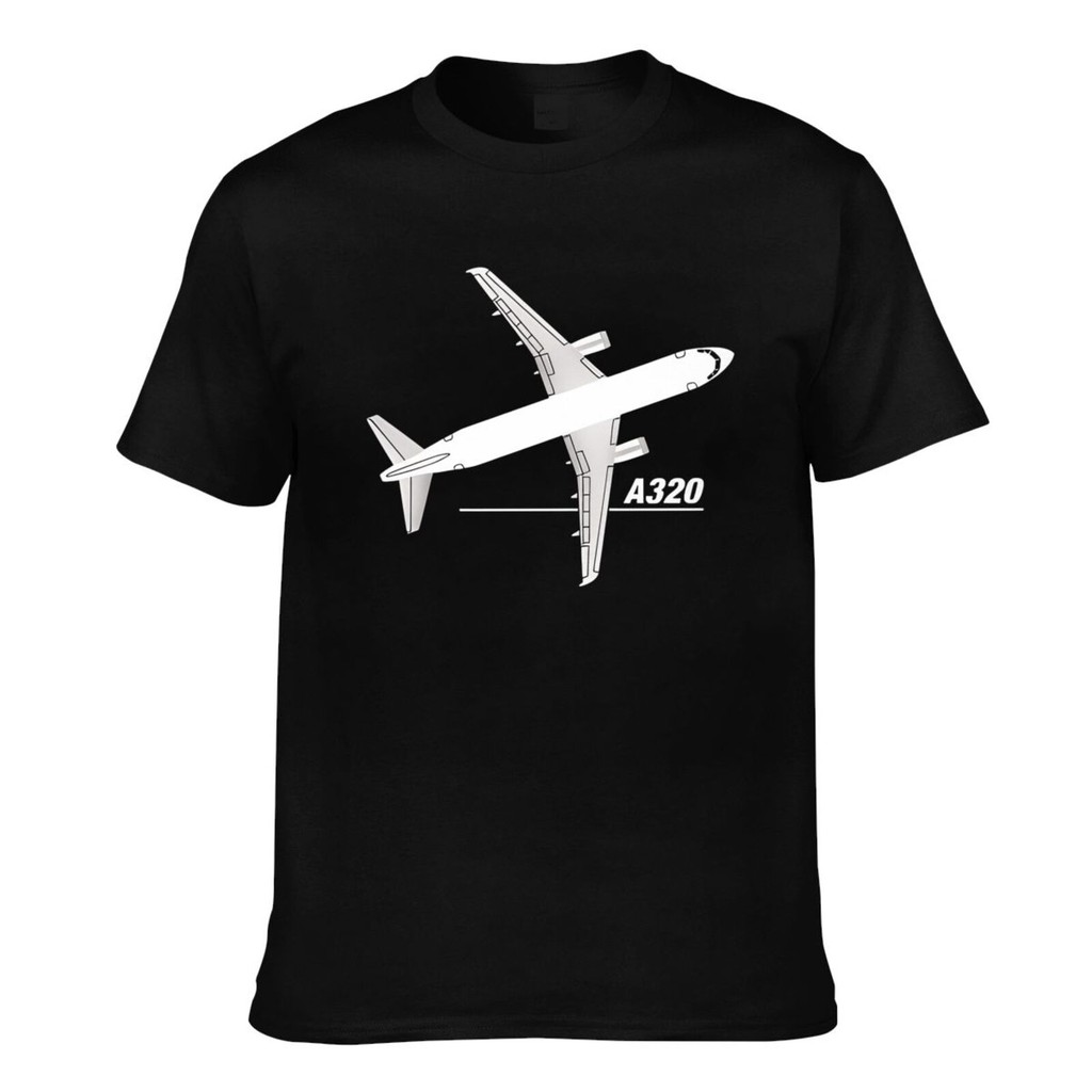 Áo thun nam tùy chỉnh máy bay Airbus A320