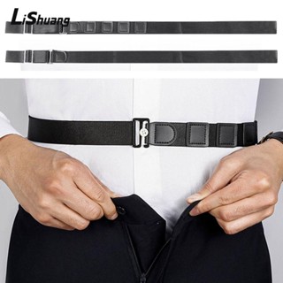 Lishuang Áo Sơ Mi Giữ Thắt Lưng, Áo Sơ Mi Co Giãn Có Thể Điều Chỉnh Cố Định Giá Đỡ, Áo Sơ Mi Chống Trơn Trượt Đa Năng Dây Đeo Chống Nhăn Cho Nam Nữ