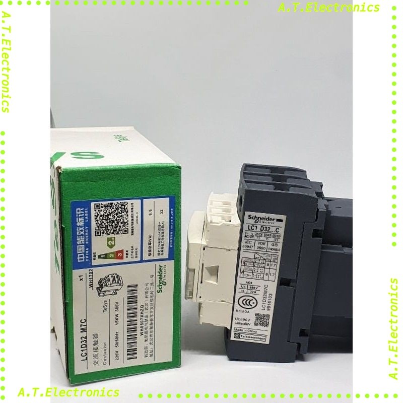 LC1D32 M7C 220V Schneider Từ Tính Mới Chỉ Có Hóa Đơn Tiền Mặt Có Sẵn