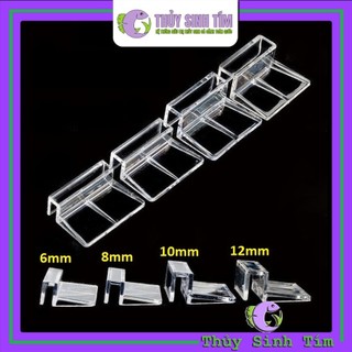 Kẹp Mica Đỡ Tấm Lưới Đậy Bể Cá