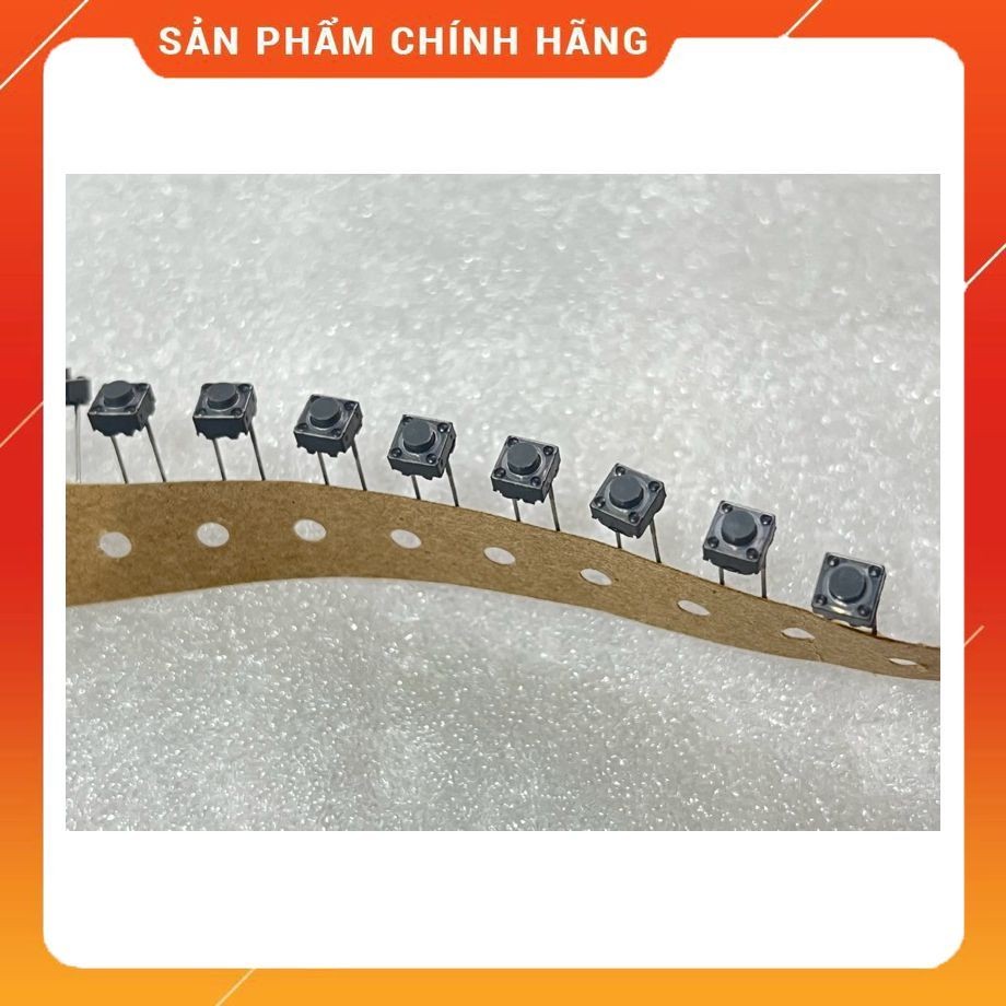 Phím bấm nút nhấn 2 Chân 6*6*5 mm (Phù Hợp Phím Máy Giặt , nút ampli )