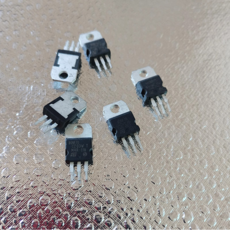 Từ gốc Máy tháo gỡ nhập khẩu 80NF70 80N70 Bộ điều khiển công suất cao Biến tần MOS Điều khiển hiệu ứ