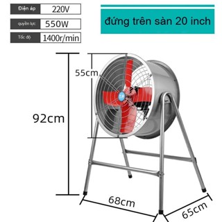 Quạt Công Nghiệp Mạnh Mẽ, Nhà Xưởng Công Suất Cao, Quạt Điện, Trang Trại Chăn Nuôi, Quạt Hút Sàn, Nhà Kho, Quạt Mạnh
