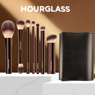  HOURGLASS Cọ Trang Điểm Phấn Nền Bàn Chải Trang Điểm Phấn Mắt Bàn Chải Che Khuyết Điểm Bàn Chải Môi Bộ Đầy Đủ Bàn Chải Trang Điểm 