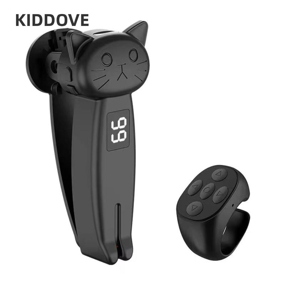 KIDDOVE Electric Auto Page Turner, Thiết bị bấm ngón tay Mini tương thích Bluetooth, Bấm nhanh Tắt t