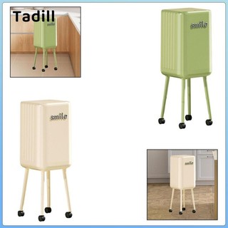 Thùng Rác Có Bánh Xe Thùng Rác Hộ Gia Đình Tối Giản Chân Cao Đa Năng Thùng Giấy Thải Cho Tủ Quần Áo Phòng Tắm Gia Đình