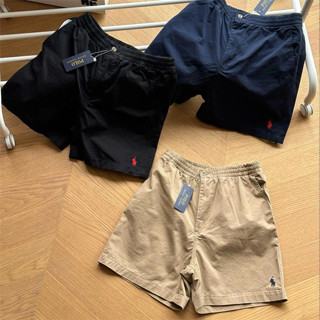 POLO Ralph Lauren Mùa Hè Cotton Nguyên Chất Quần Short Nam Cotton Nguyên Chất Rời Thường Ngày Thoáng Khí Năm Điểm Dây Kéo Quần