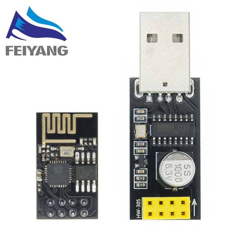 Mô Đun Chuyển Đổi USB Sang ESP8266 WIFI ESP-01 ESP-01S