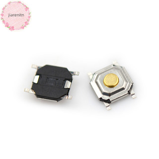 Jiarenitn 20 chiếc công tắc cảm ứng nhẹ 4 1.5mm bật / tắt nút phím công tắc micro công tắc smd 4pin vn
