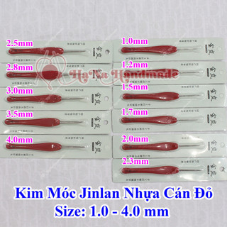 Kim móc Jinlan cán nhựa đỏ