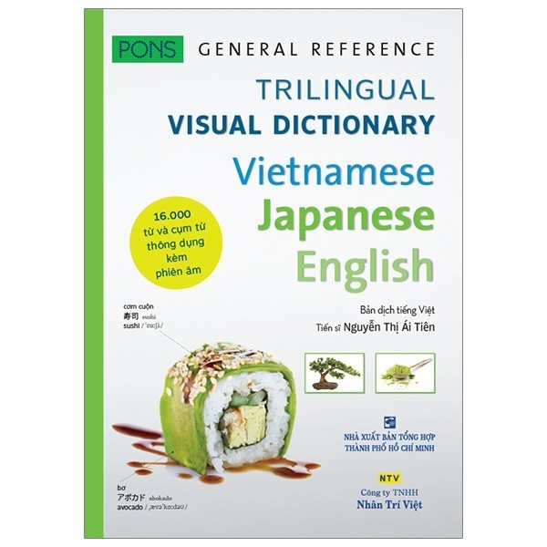 Sách Pons General Reference - Trilingual Visual Dictionary Vietnamese - Japanese - English