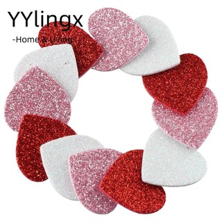 300 Miếng Dán Trái Tim Bọt, Hình Trái Tim 3 Màu Lấp Lánh Dán, Trang Trí Đề Can 3 Kích Thước Cho Ngày Lễ Tình Nhân