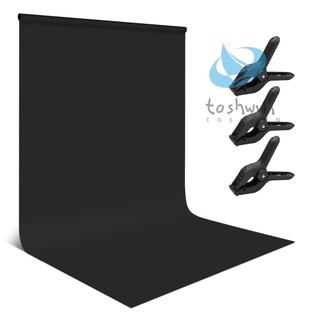 Andoer 2 * 3 mét / 7 * 10 feet Nền Chụp Ảnh Màn Hình Chân Dung Chụp Ảnh Phông Nền Đạo Cụ Studio Ảnh Chất Liệu cotton Polyester Có Thể Giặt Bền Đẹp Với 3 Kẹp Phông Nền