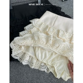 Chân váy ren lỗ tầng 7128.
