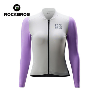 Rockbros dài tay nữ đi xe đạp jersey thoải mái thoáng khí chống tia uv nhiều màu sắc nữ áo xe đạp đường bộ mtb đi quần áo thiết bị xe đạp