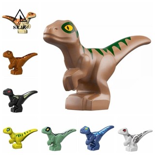 Khối xây dựng khủng long SKJK, Rex Spinosaurus Khủng long khủng long Thế giới đuổi theo Tyrannosaurus, Đồ chơi mô hình động vật Tyrannosaurus Nhựa đầy màu sắc Rex Spinosaurus Stegosaurus Đồ chơi trẻ em