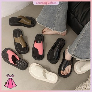 Giày Sandal La Mã Giày Đi Biển Mặc Ngoài Sinh Viên Đế Dày Thời Trang