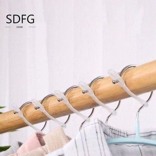 SDFG Treo 10 Chiếc Chống Rơi Chống Trơn Trượt Cố Định Giá Phơi Móc