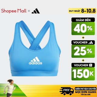 Adidas Tập luyện Áo Bra Tập Luyện Medium Support PowerReact Nữ Màu xanh da trời HR2894