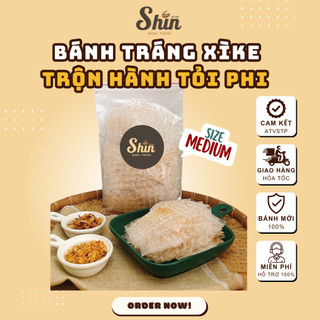 Bánh Tráng Trộn Muối Hành Tỏi Phi Đặc Biệt size M Bánh Tráng Shin