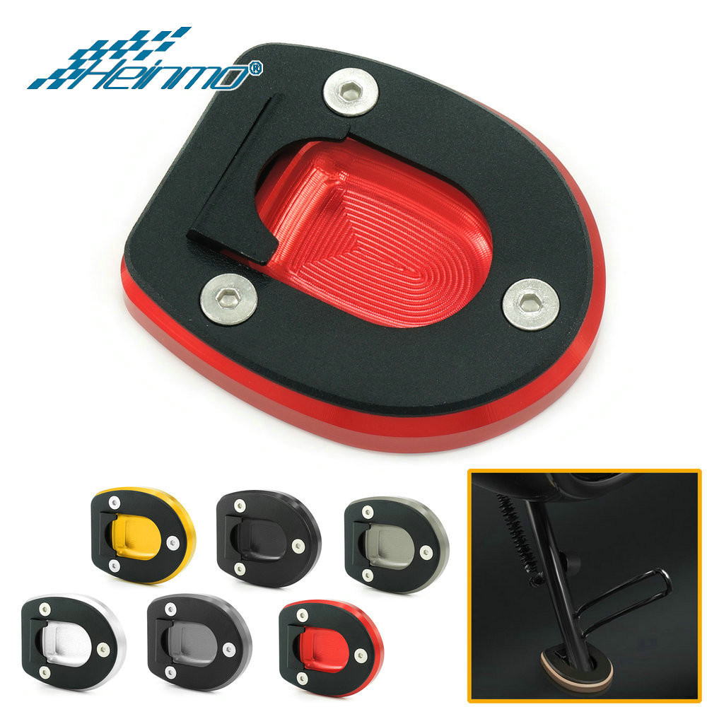 Cho VESPA GTS250 GTS300 2013-2020 CNC Chân Đế Bên Đứng Mở Rộng Tấm Lót