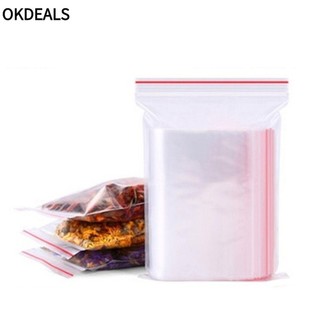 Set 100 túi bấm miệng đựng thực phẩm tiện dụng