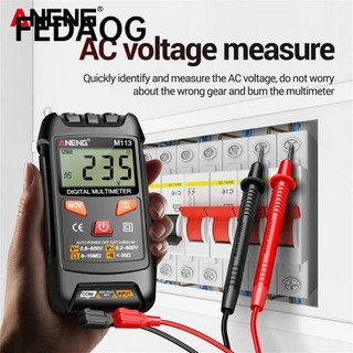 Fedaog hồ vạn năng kỹ thuật số zaijie24, đồng hồ đo điện áp mini true rms, aneng m113 ac / dc auto-ranging 1999 đếm vạn năng thợ điện