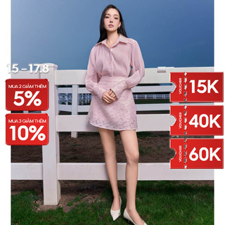 Joven chân váy bebe form chữ a basic