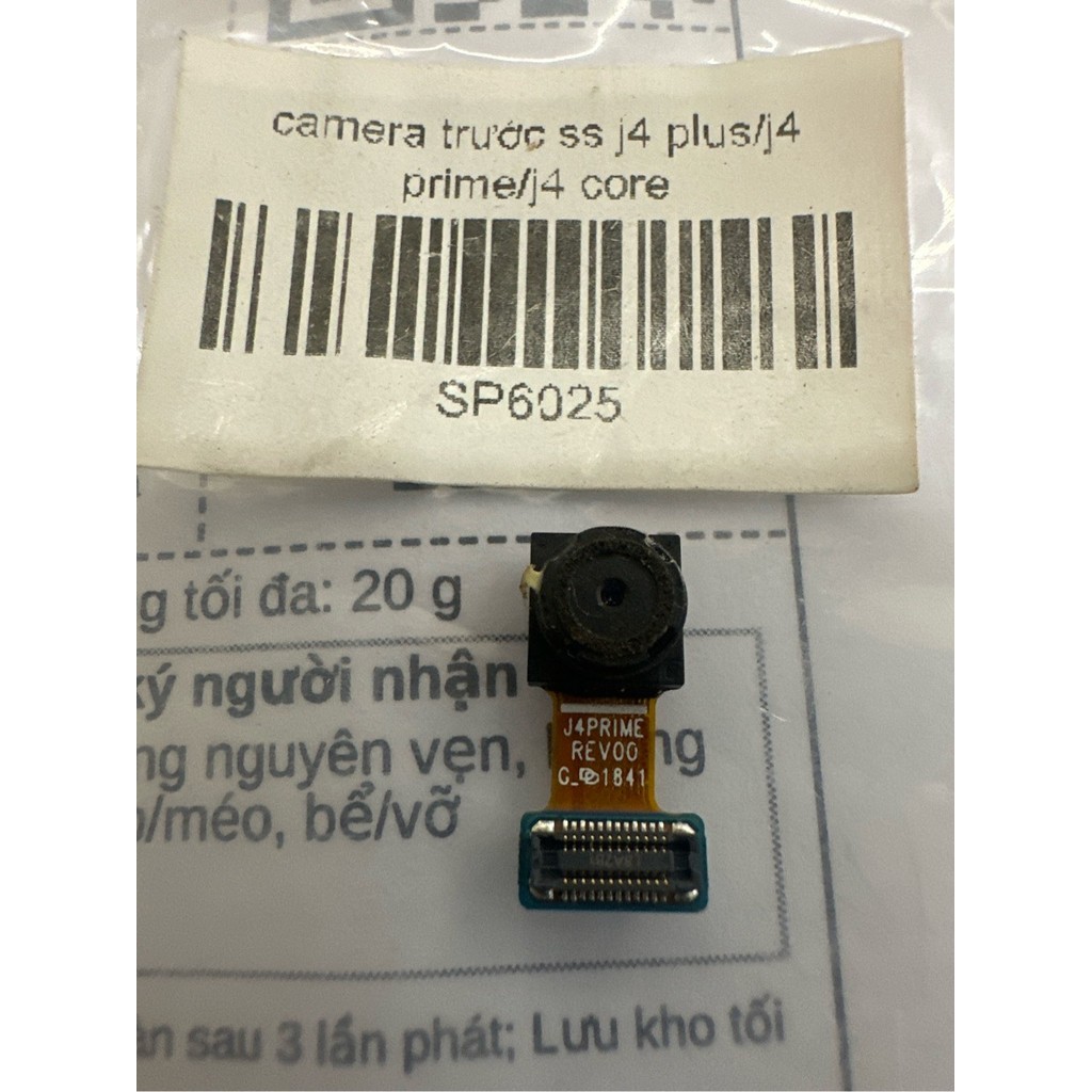camera trước samsung j4 plus/j4 prime/j4 core