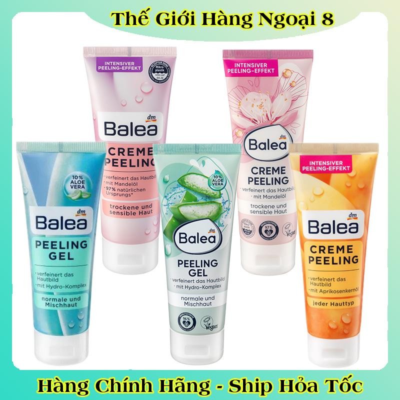 Hàng nội địa Đức Đủ Bill]Tẩy da chết mặt Balea 75ml [Hàng nội địa Đức Đủ Bill]