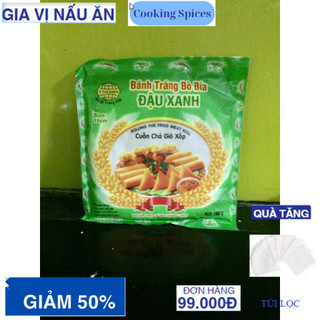 Bánh Tráng Đậu Xanh Bò Bía 30 lá