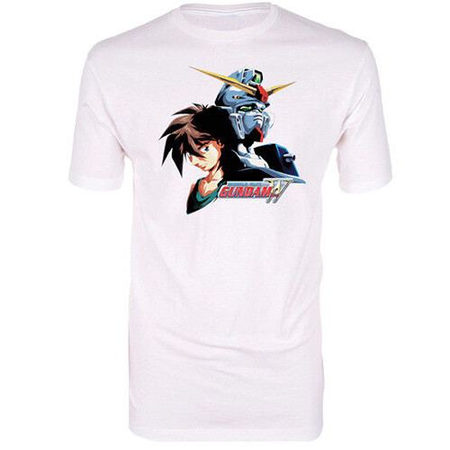 * * Legit * * Áo thun Anime đích thực Gundam Wing Heero Yuy & Wing Gundam 90420
