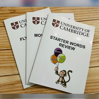 Sách - Bộ Tập viết Cambridge Starter, Movers, Flyers Words Review 3 quyển