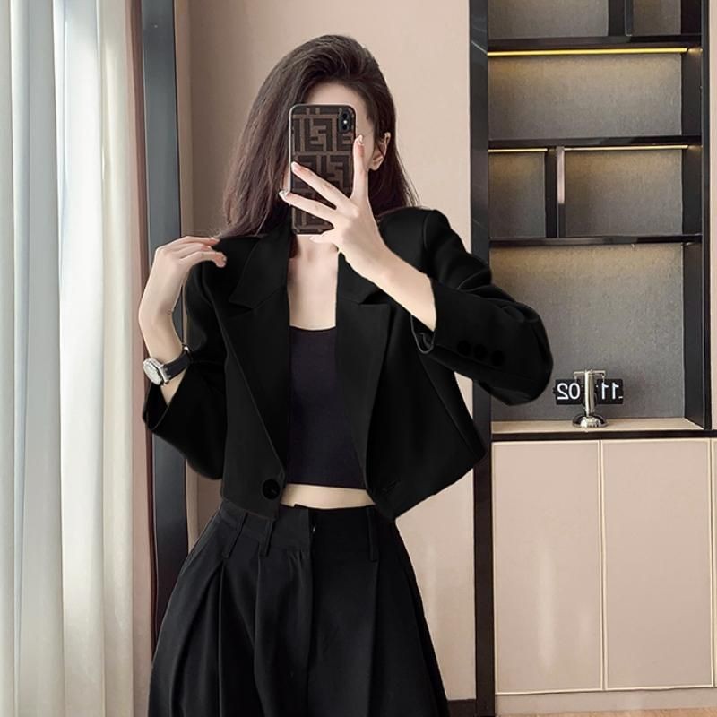 Áo blazer áo vest croptop dáng ngắn dài tay cho nữ phong cách cá tính Quảng Châu ÁO COPTOP | BigBuy360 - bigbuy360.vn