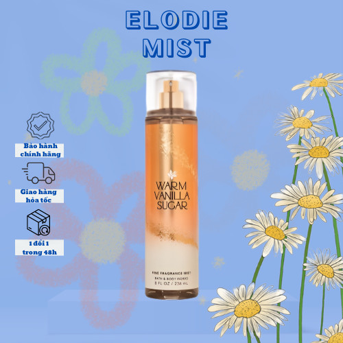 Xịt thơm Bath and Body Works - Warm Vanilla Sugar