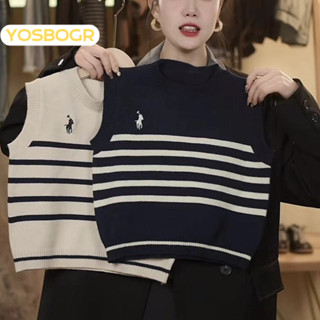 YOSBOGR áo gile cho bé áo len bé trai áo phao gile cho bé gile len cho bé chất lượng thời trang thoải mái 2024 NEW STYLE KMJ2491PKN 39Z240924